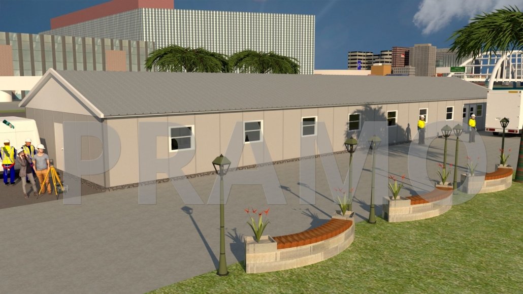 مبنى قاعة الطعام 317 متر مربع