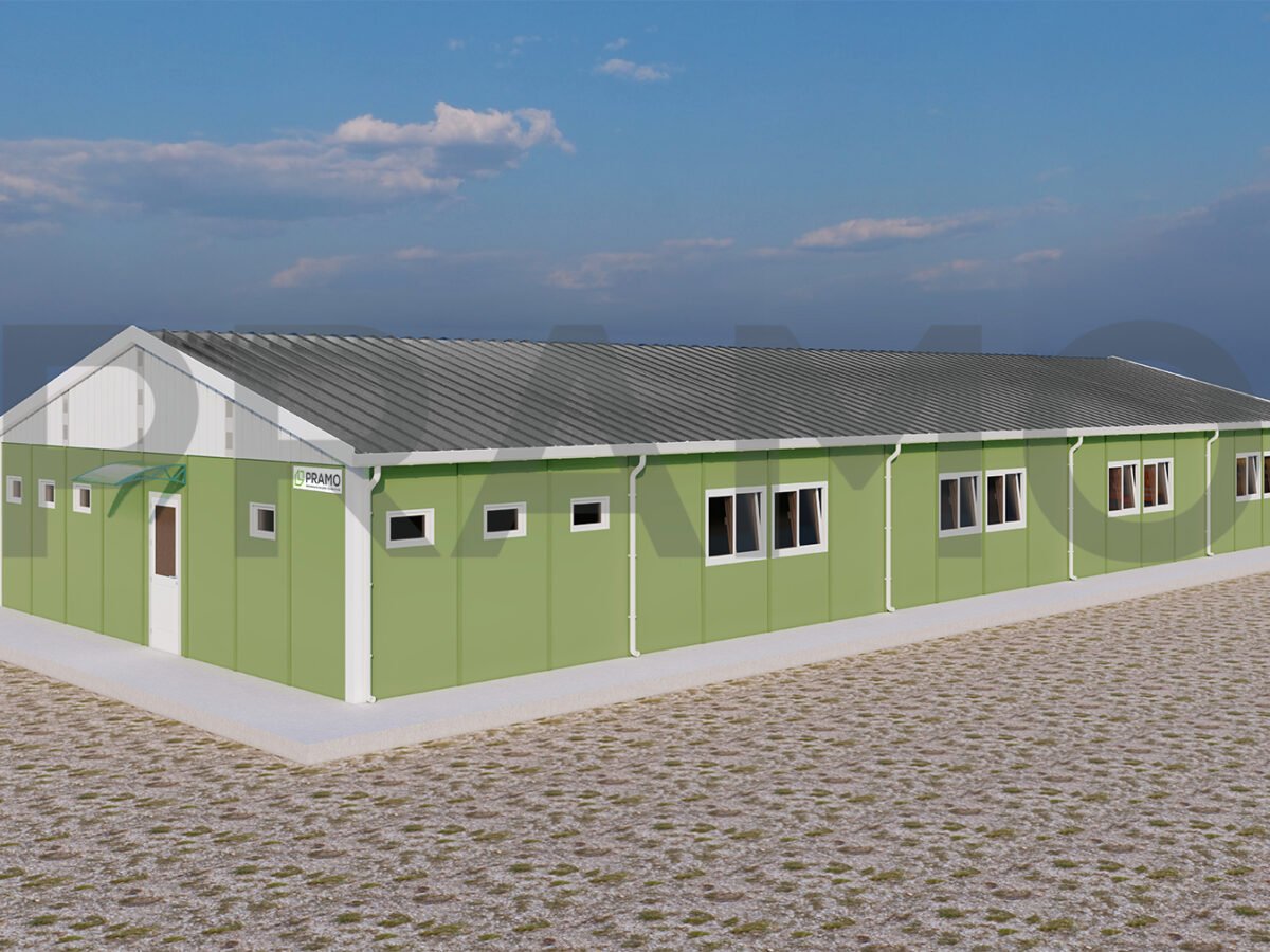 سكن عمال بمساحة 232 متر مربع