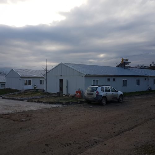 BURSA YOL ŞANTEYİSİ PREFABRİK YATAKHANE VE OFİS BİNALARI