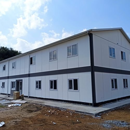 YOZGAT YOL ŞANTİYESİ PREFABRİK OFİS BİNASI2